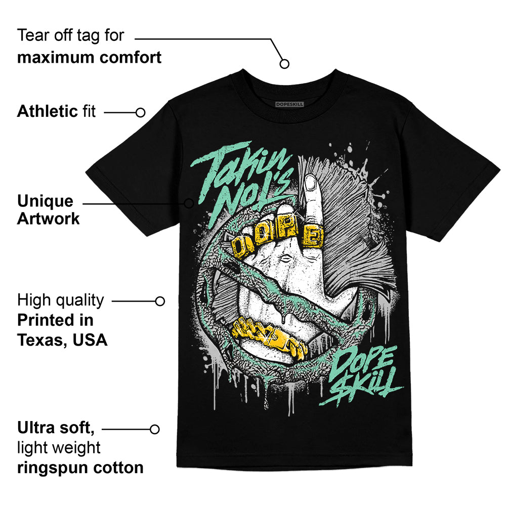 Green Glow 3s superstreetwear T-Shirt Takin No L's Graphic