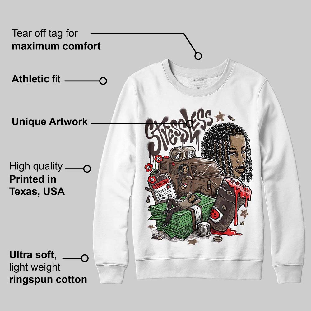 Baroque Brown 12s superstreetwear Sweatshirt Stressless Graphic
