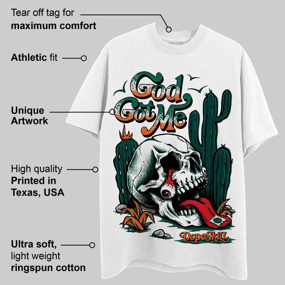 Oxidized Green 4s superstreetwear T-Shirt God Got Me Graphic