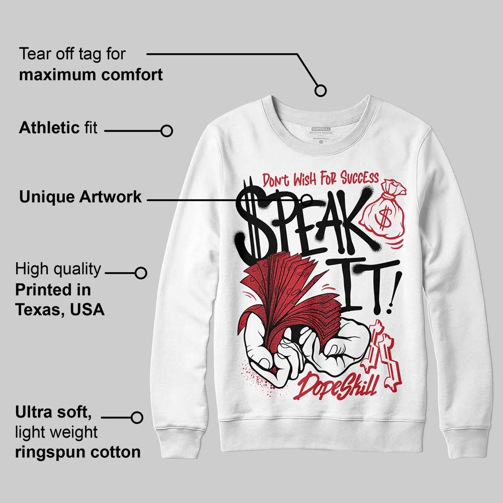 Ruby 1s superstreetwear Sweatshirt Speak It Graphic