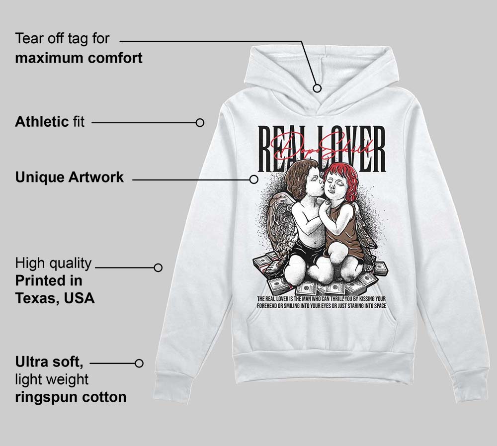 Olive 9s superstreetwear Hoodie Sweatshirt Real Lover Graphic