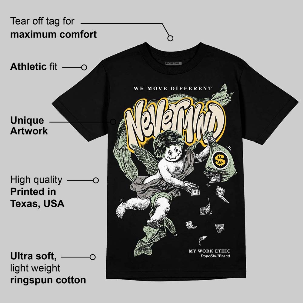 Seafoam 4s 2025 superstreetwear T-Shirt Nevermind Graphic
