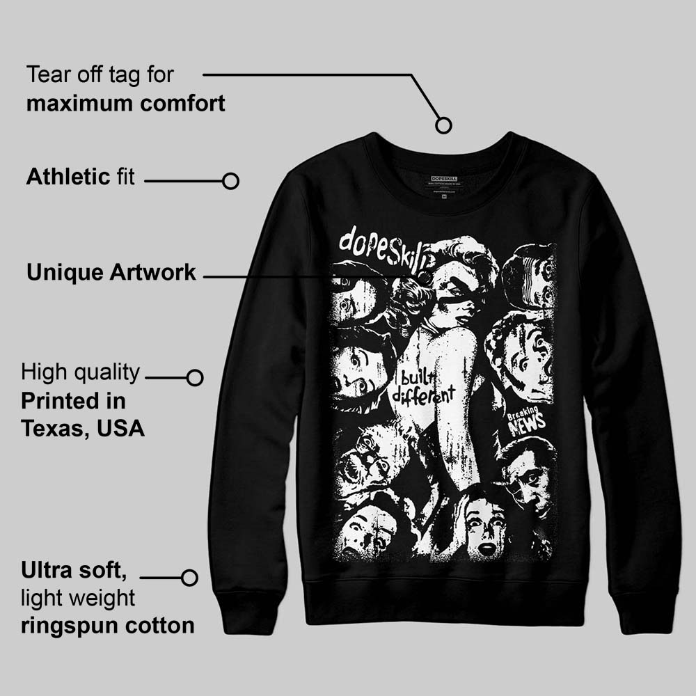 Dunk Panda White Black superstreetwear Sweatshirt Built Different Graphic