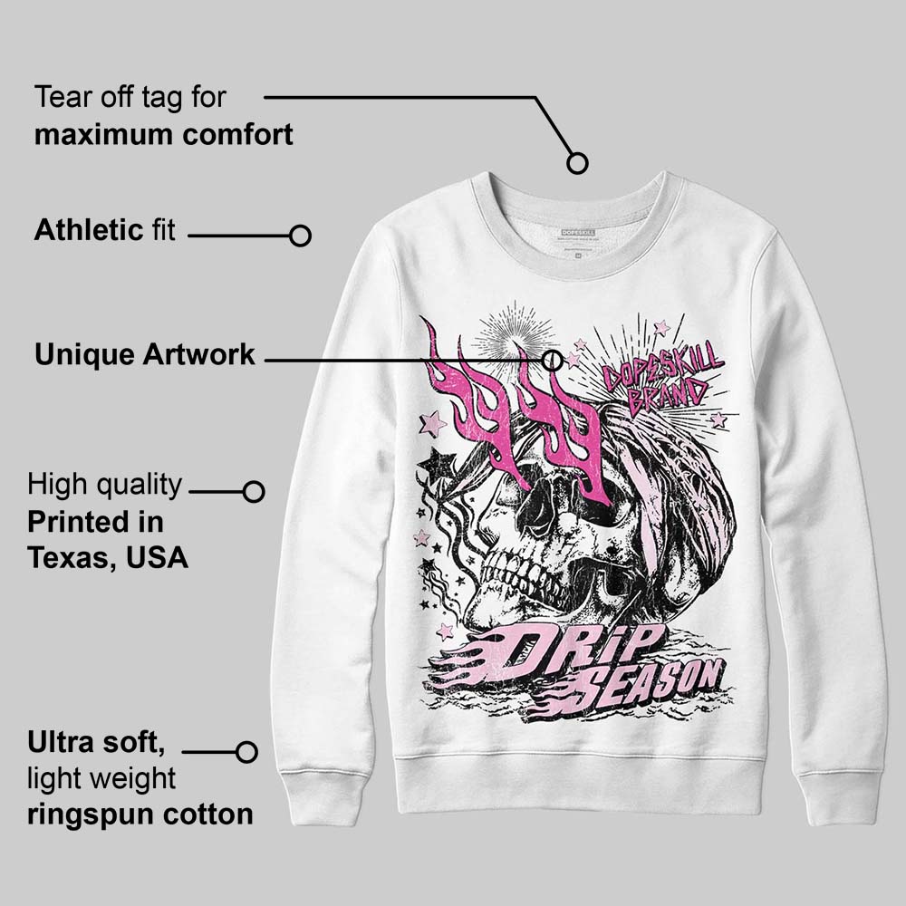 Triple Pink Dunk superstreetwear Sweatshirt Drip Season Graphic