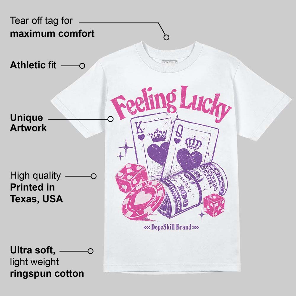 Pink Collection superstreetwear T-Shirt Feeling Lucky Graphic