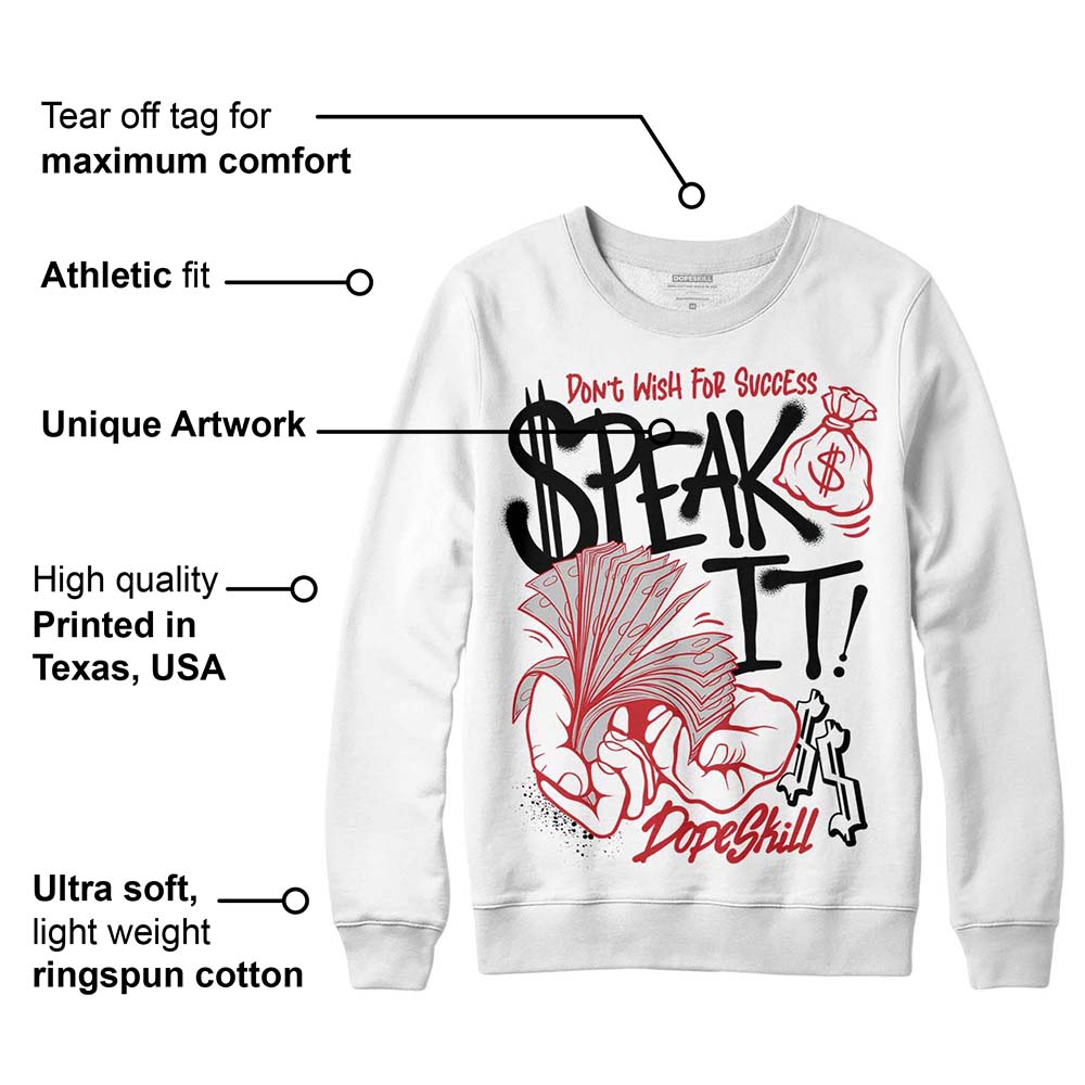 Red Taxi 12s superstreetwear Sweatshirt Speak It Graphic