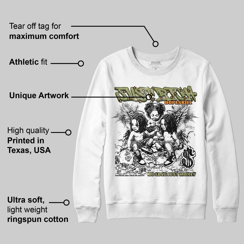 Olive Collection superstreetwear Sweatshirt Just Rich Graphic