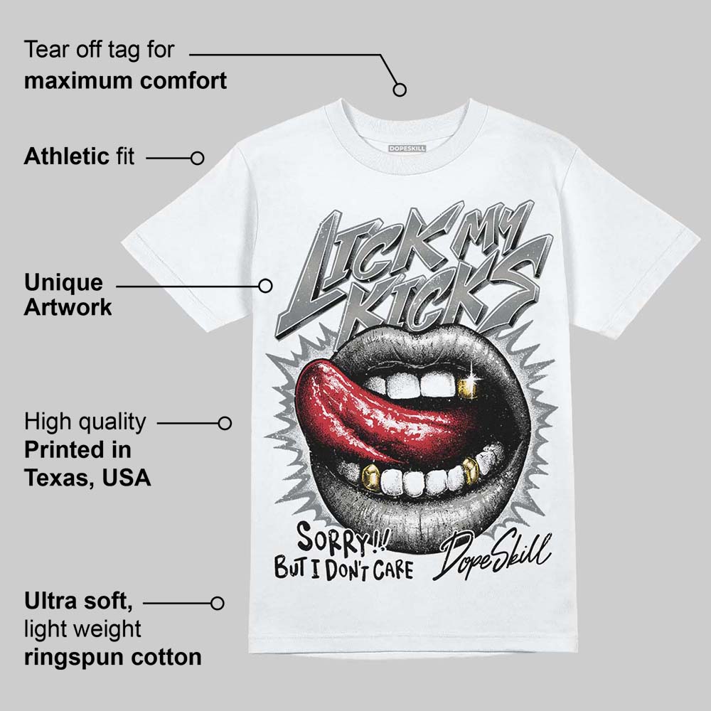 Cool Grey 9s superstreetwear T-Shirt Lick My Kicks Graphic