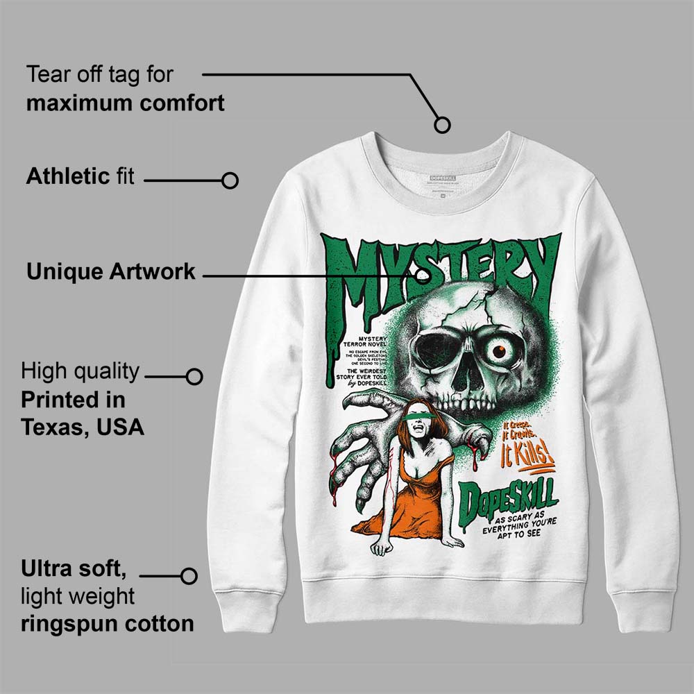Green Collection superstreetwear Sweatshirt Mystery Ghostly Grasp Graphic