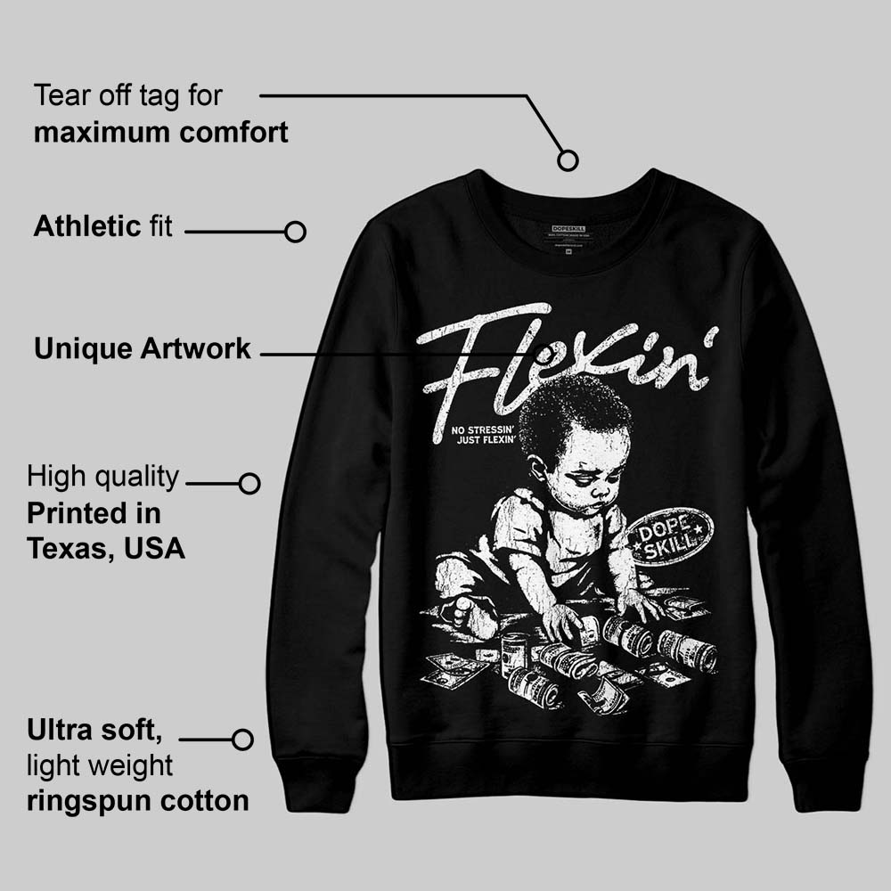 Dunk Panda White Black superstreetwear Sweatshirt Flexin' Graphic