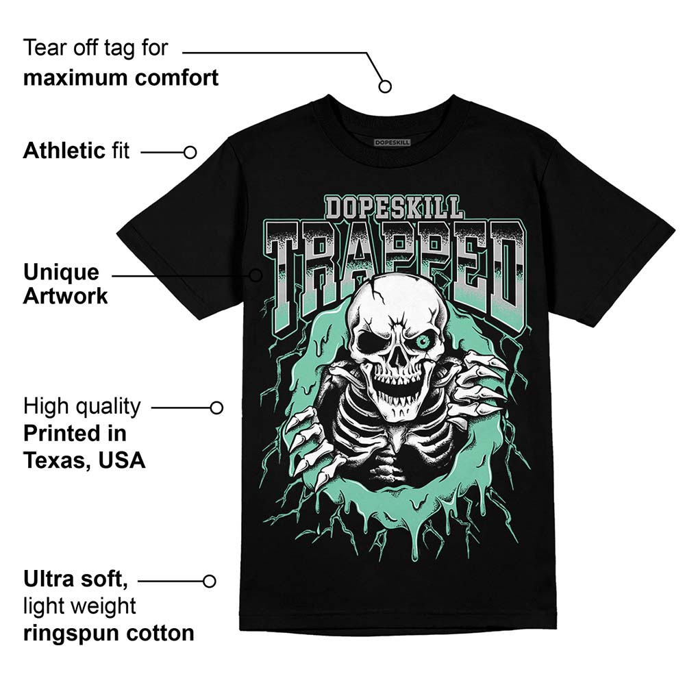 Green Glow 3s superstreetwear T-Shirt Trapped Halloween Graphic