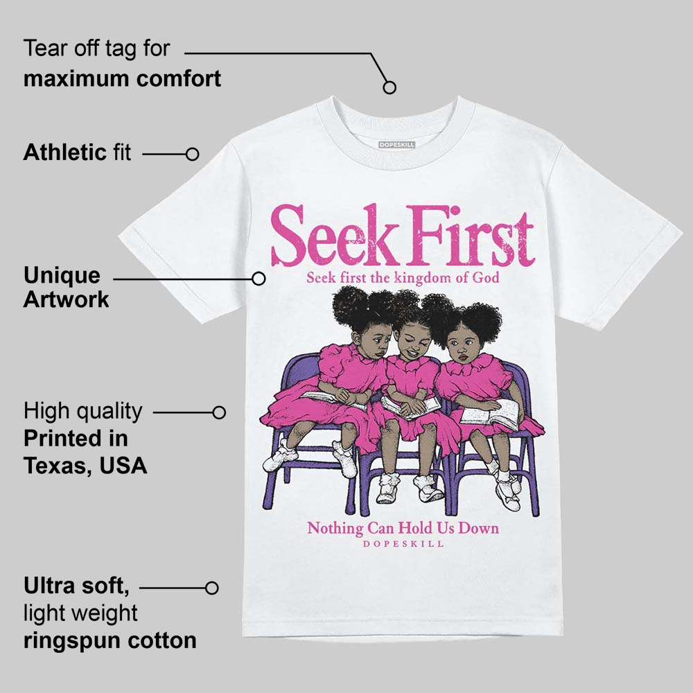 Dunk Active Fuchsia superstreetwear T-Shirt New Seek First Graphic