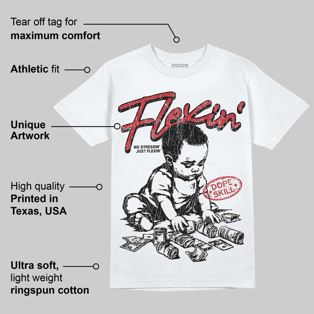 Bred 11s superstreetwear T-Shirt Flexin' Graphic