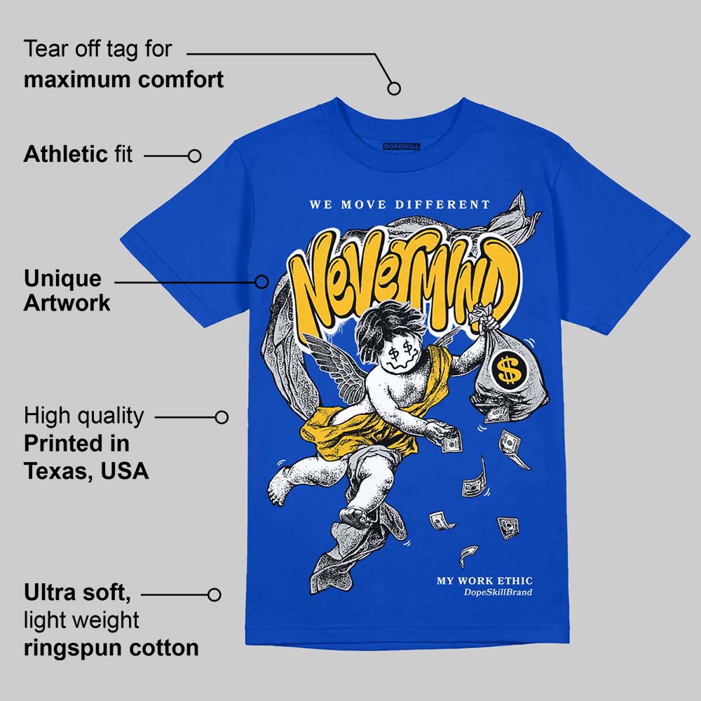 Blueberry 12s superstreetwear Royal T-shirt Nevermind Graphic