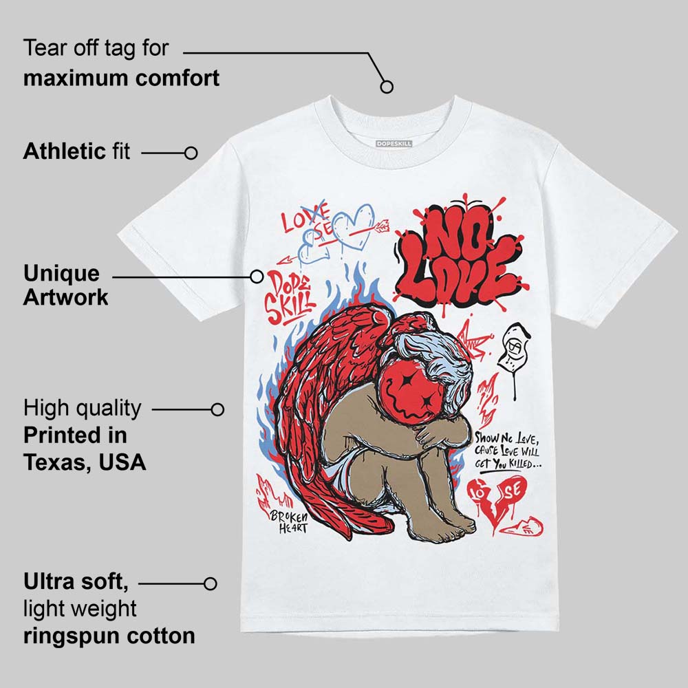 Cherry 11s superstreetwear T-Shirt No Love Graphic