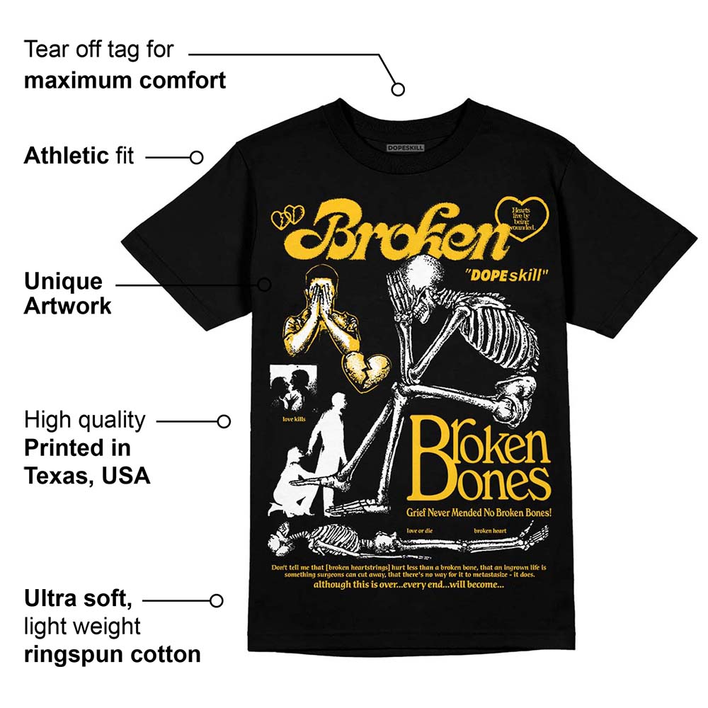 Yellow Collection superstreetwear T-Shirt Broken Bones Graphic