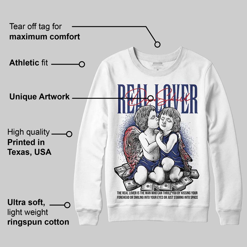 Rare Air Deep Royal Blue 1s superstreetwear Sweatshirt Real Lover Graphic