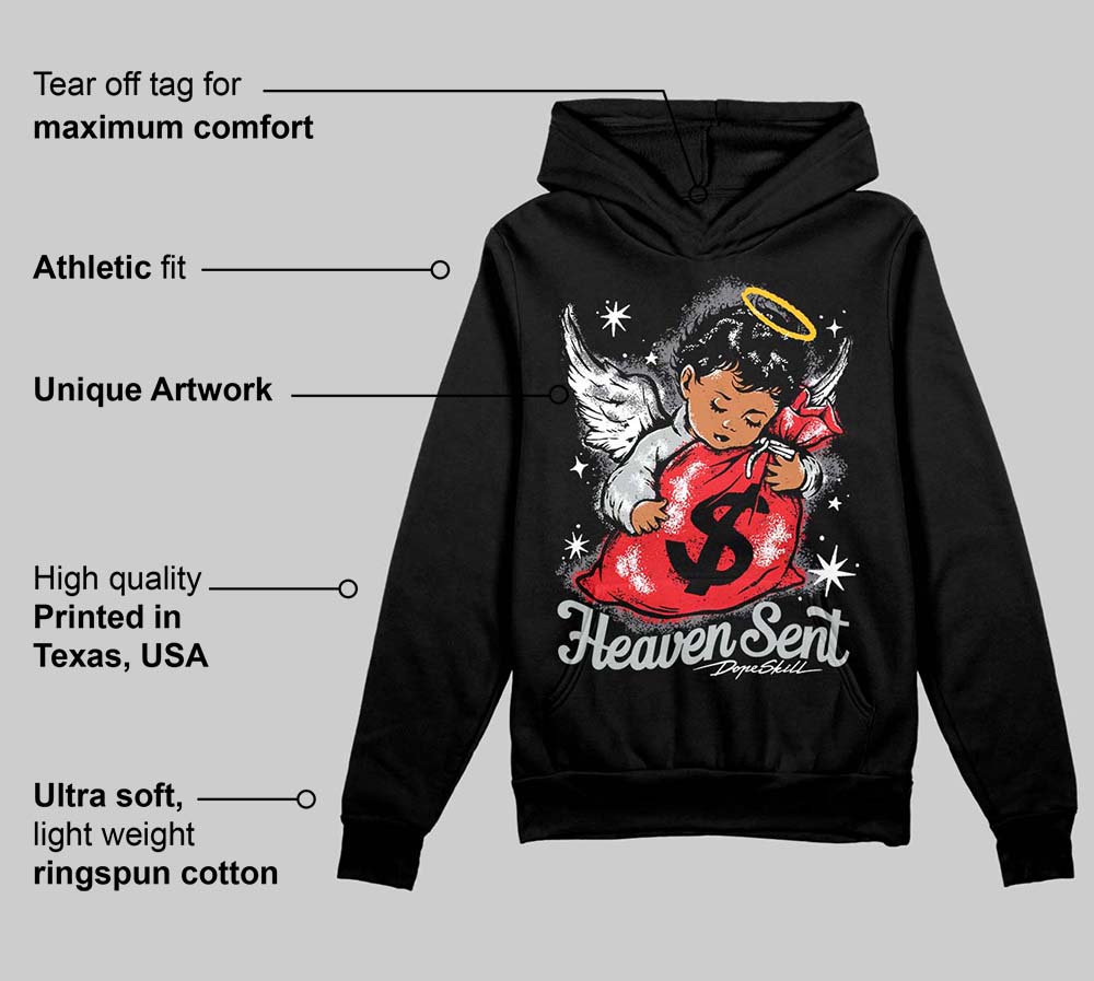 Fear 4s superstreetwear Hoodie Sweatshirt Heaven Sent Graphic