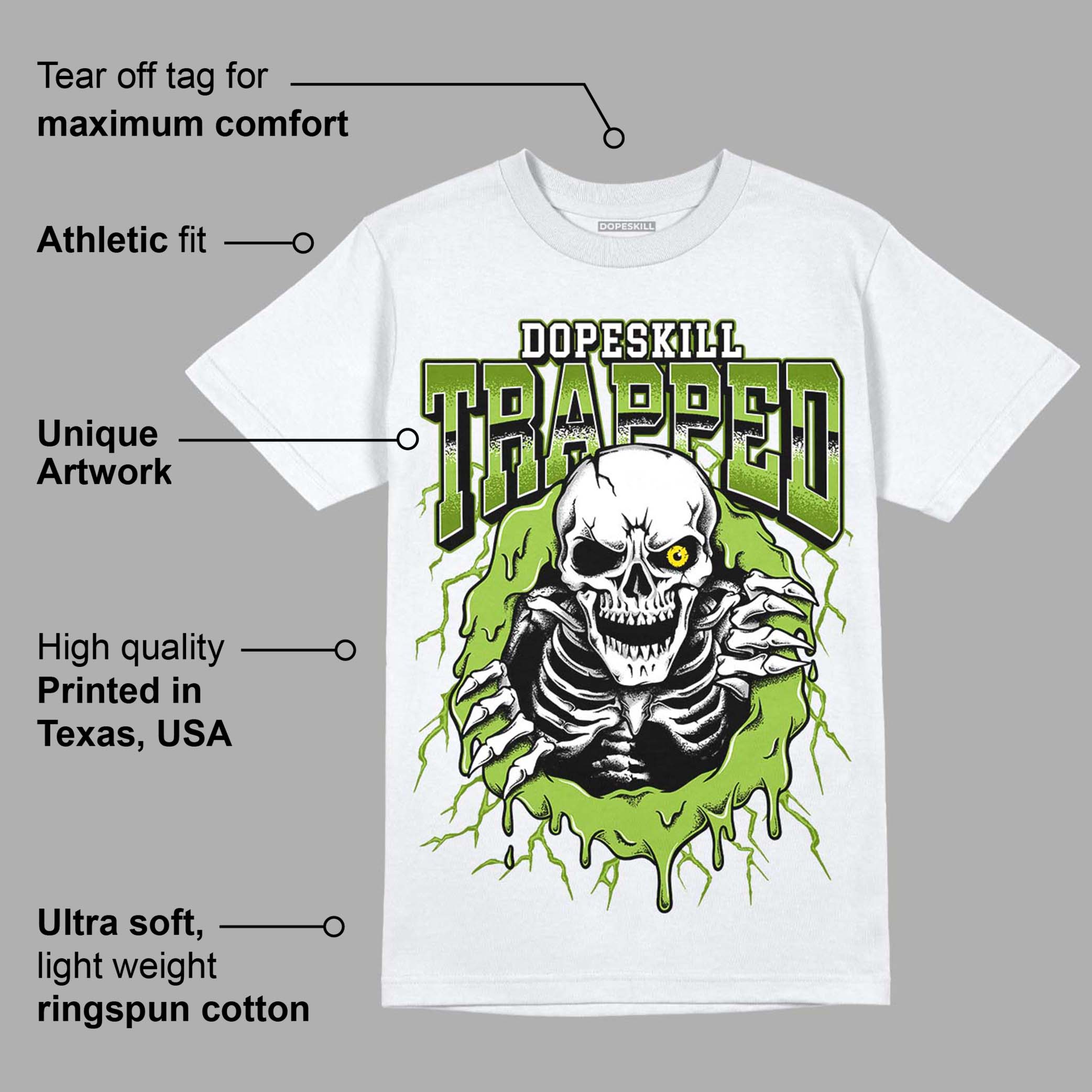 Dunk Low 'Chlorophyll' superstreetwear T-Shirt Trapped Halloween Graphic