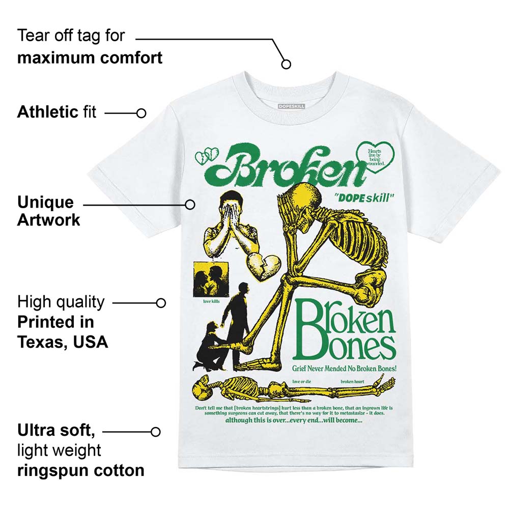 Dunk Reverse Brazil superstreetwear T-Shirt Broken Bones Graphic