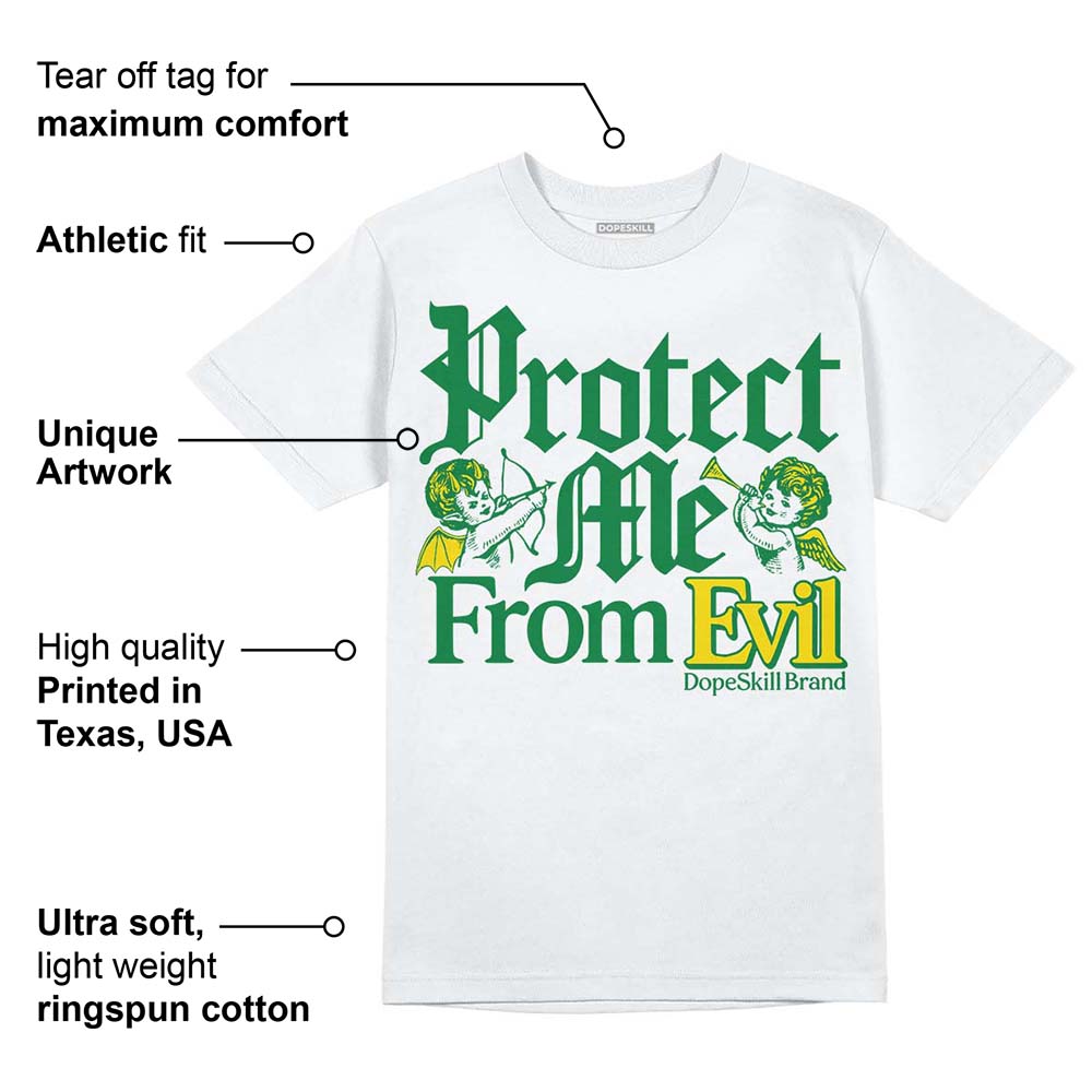 Dunk Reverse Brazil superstreetwear T-Shirt Protect Me From Evil Graphic