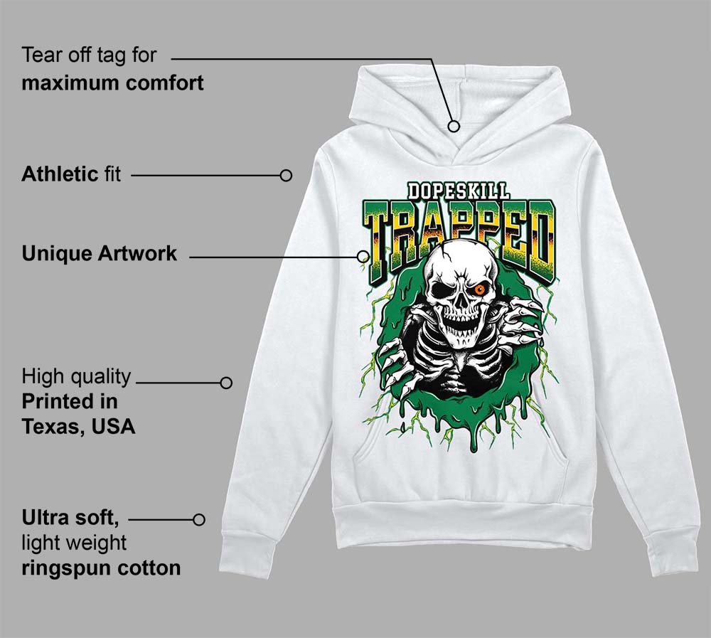 Green Collection superstreetwear Hoodie Sweatshirt Trapped Halloween Graphic