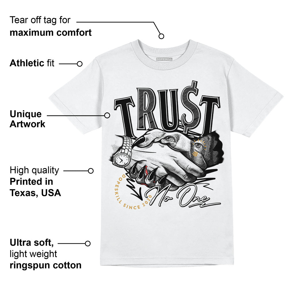 Gratitude 11s superstreetwear T-Shirt Trust No One Graphic