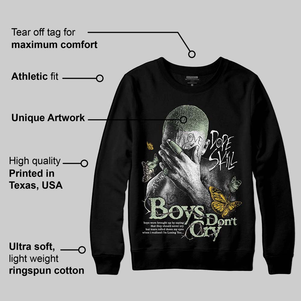Seafoam 4s 2025 superstreetwear Sweatshirt Boys Don't Cry Graphic