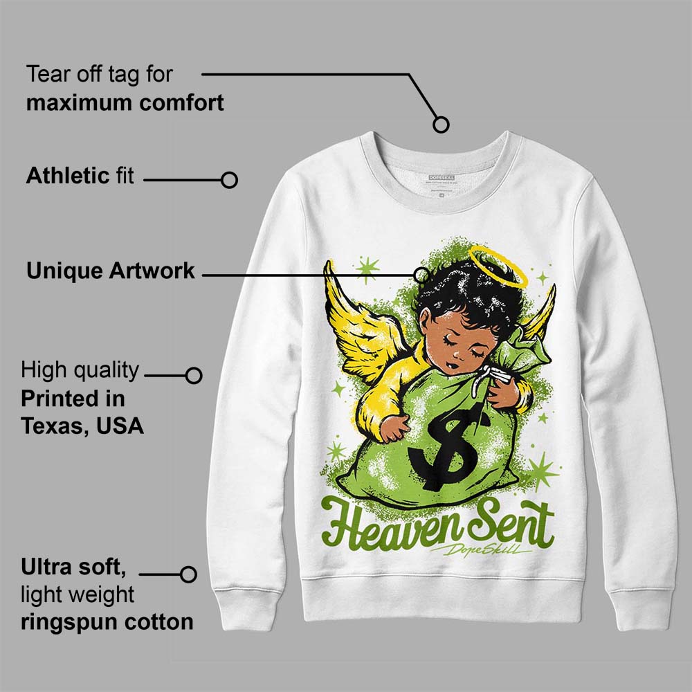 Dunk 'Chlorophyll' superstreetwear Sweatshirt Heaven Sent Graphic