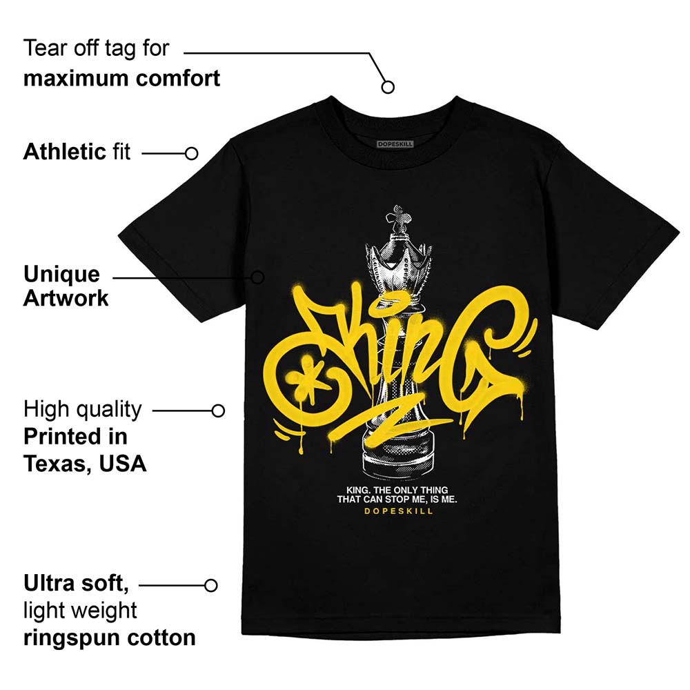 Yellow Ochre 6s superstreetwear T-Shirt King Chess Graphic