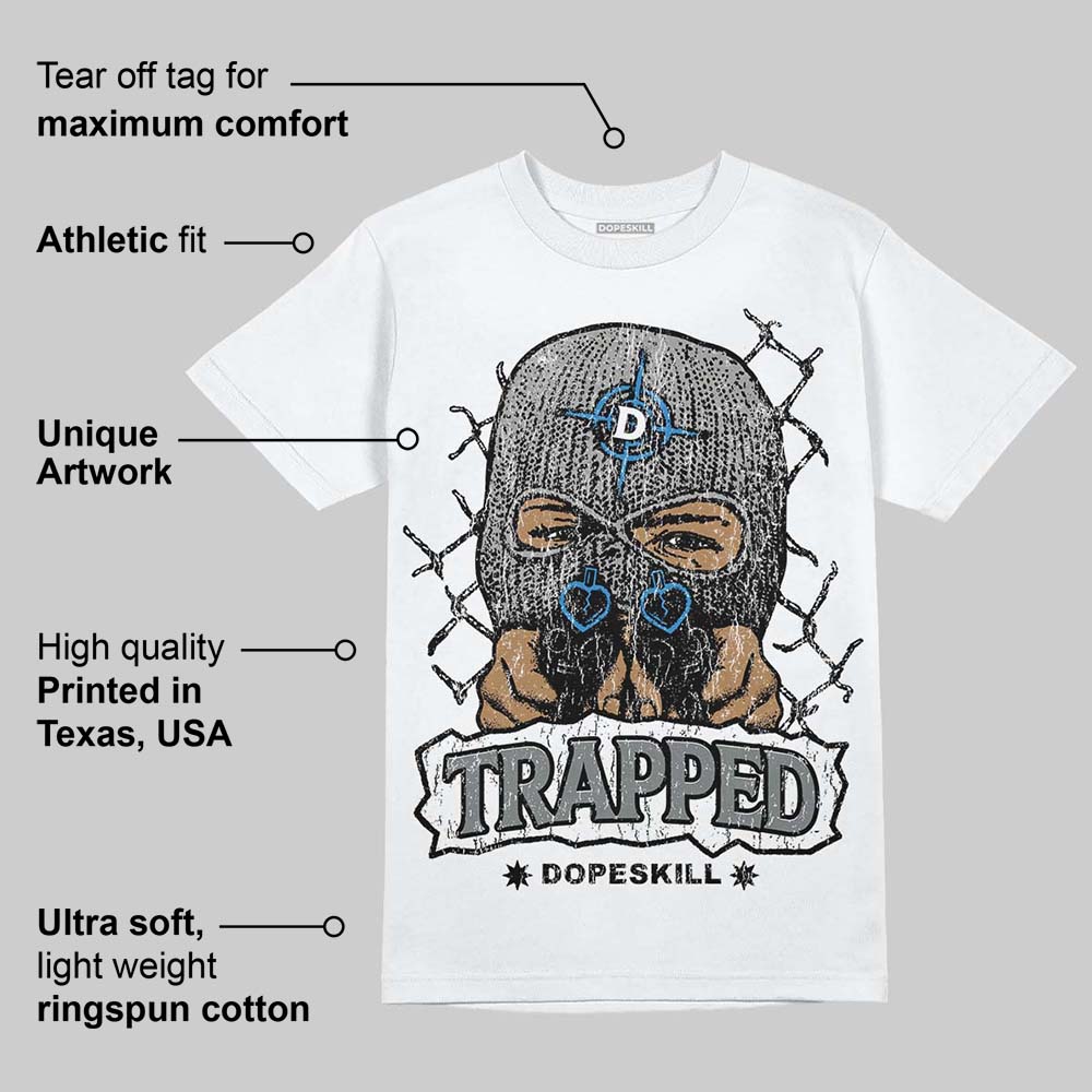 Cool Grey 9s superstreetwear T-Shirt New Trapped Graphic