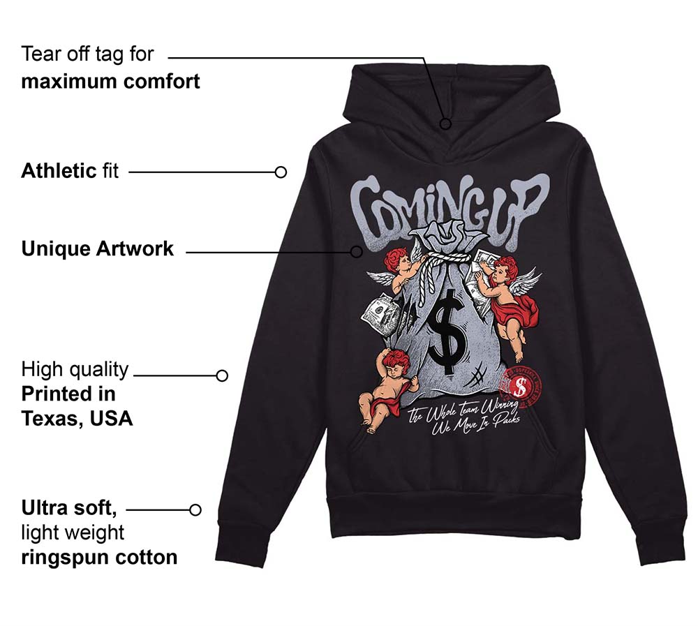 Bred Reimagined 4s superstreetwear Hoodie Sweatshirt Money Bag Coming Up Graphic