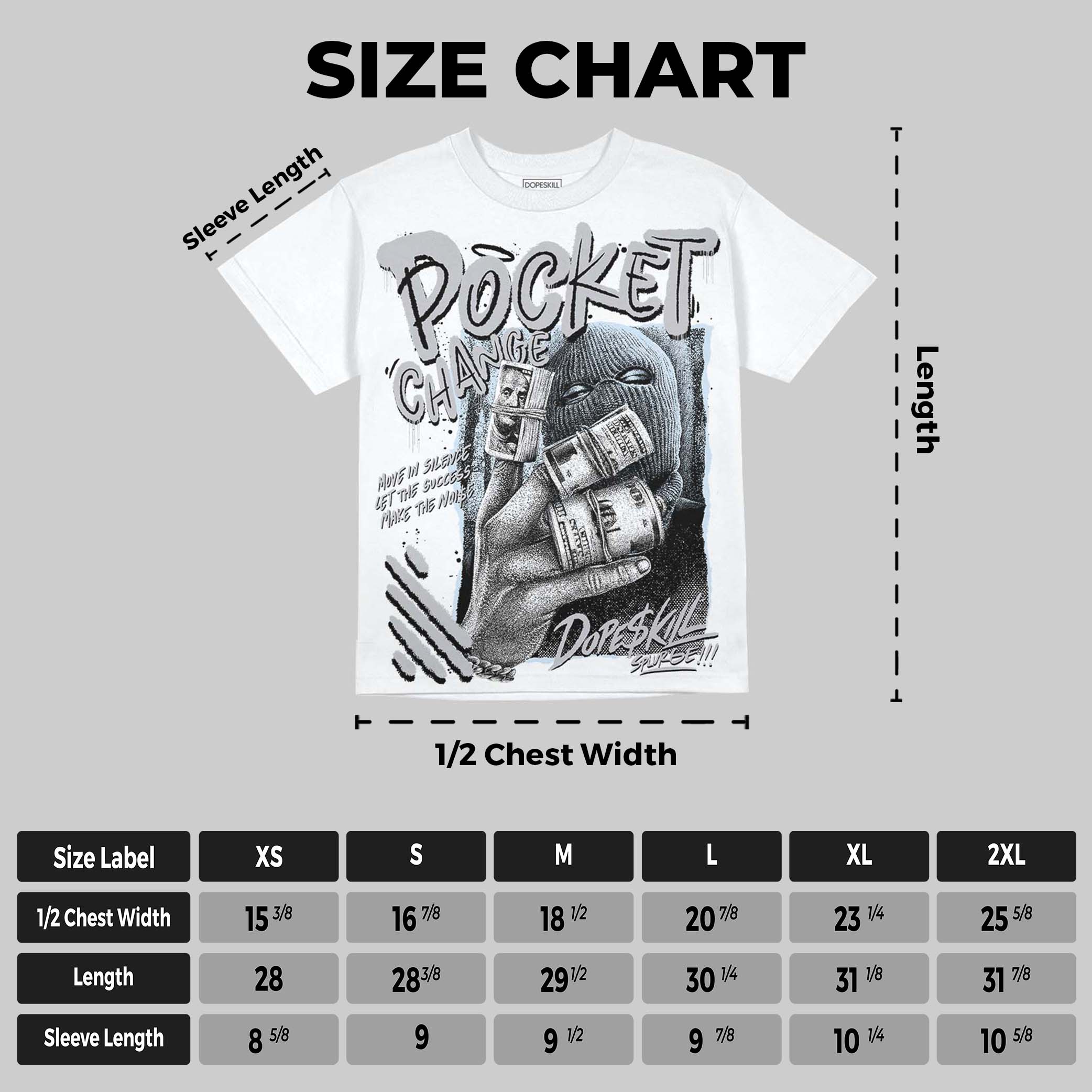 Cement Grey 11s superstreetwear Oversize Print T-Shirt Pocket Change Graphic