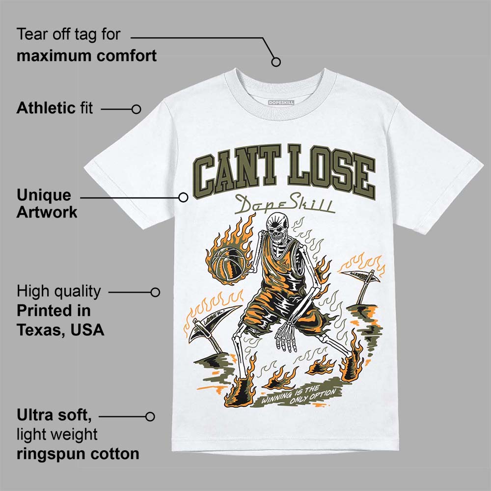 Olive 5s superstreetwear T-Shirt Cant Lose Graphic
