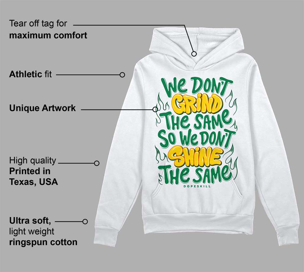 Green Collection superstreetwear Hoodie Sweatshirt Grind Shine Graphic