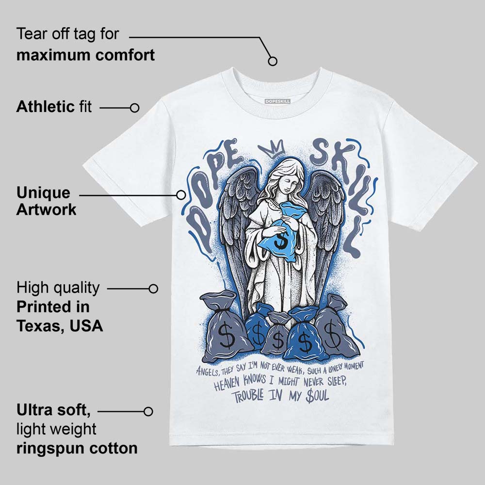 Diffused Blue 11s superstreetwear T-Shirt Angels Graphic