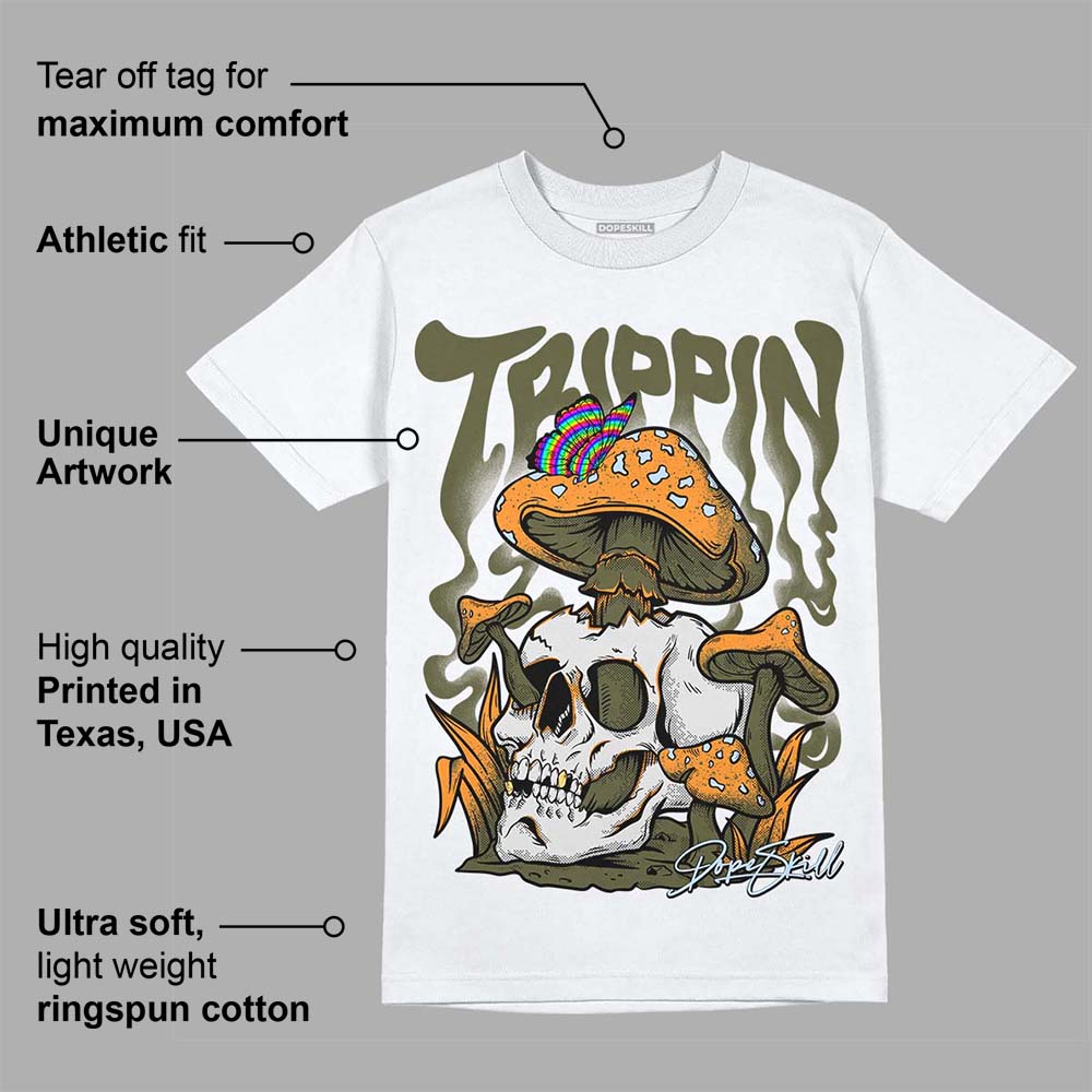 Olive 5s superstreetwear T-Shirt Trippin Graphic
