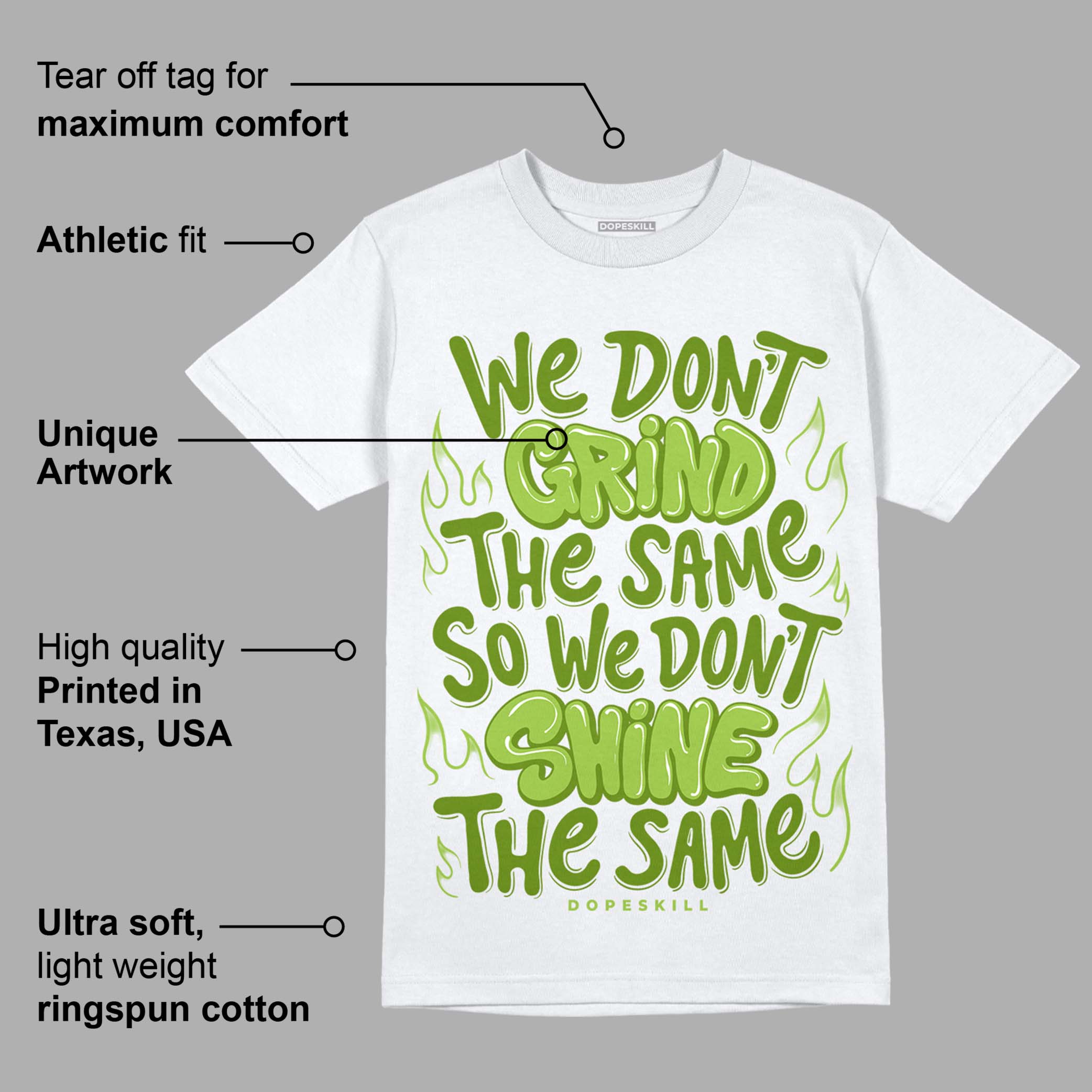 Dunk Low 'Chlorophyll' superstreetwear T-Shirt Grind Shine Graphic