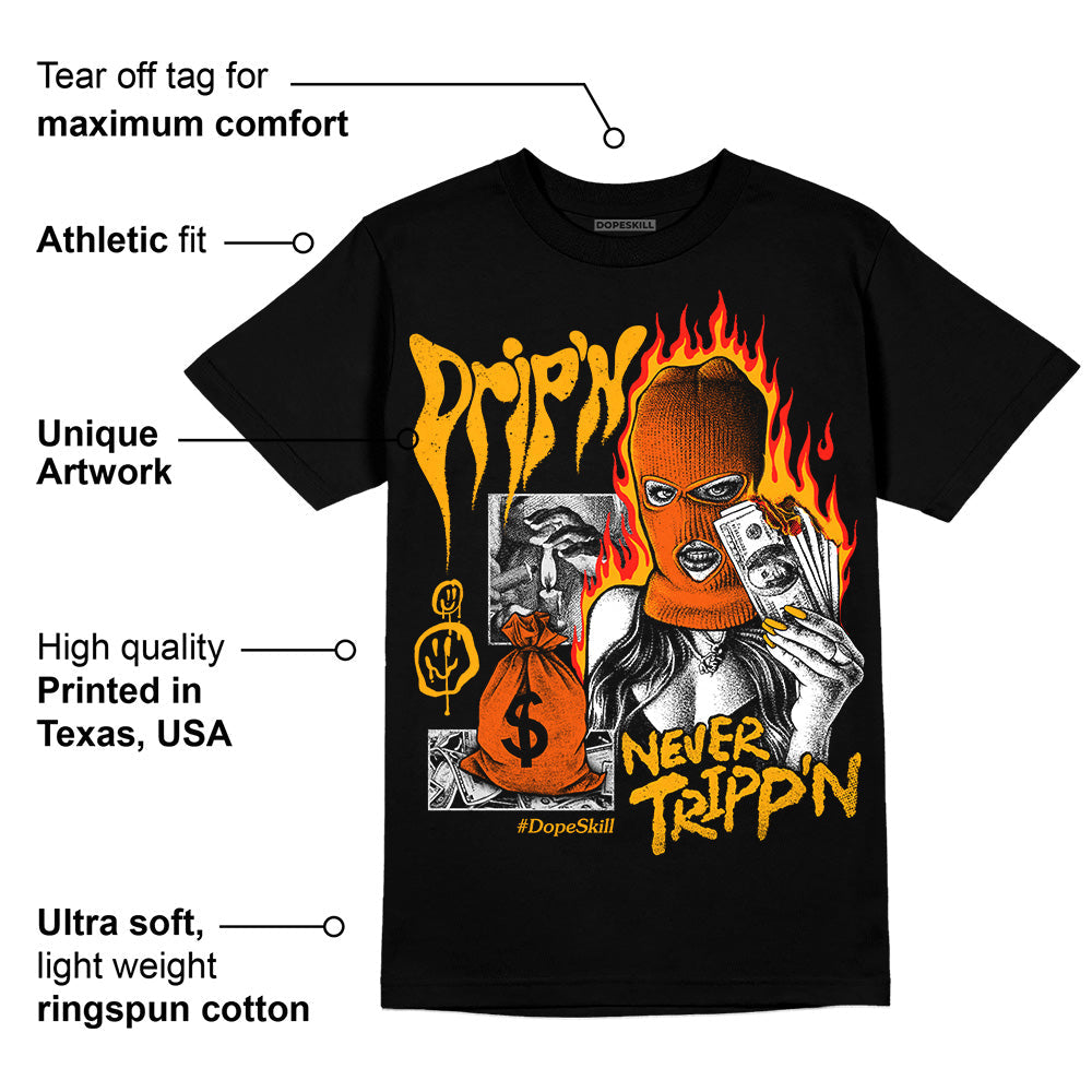Black Taxi 12s superstreetwear T-Shirt Drip'n Never Tripp'n Graphic