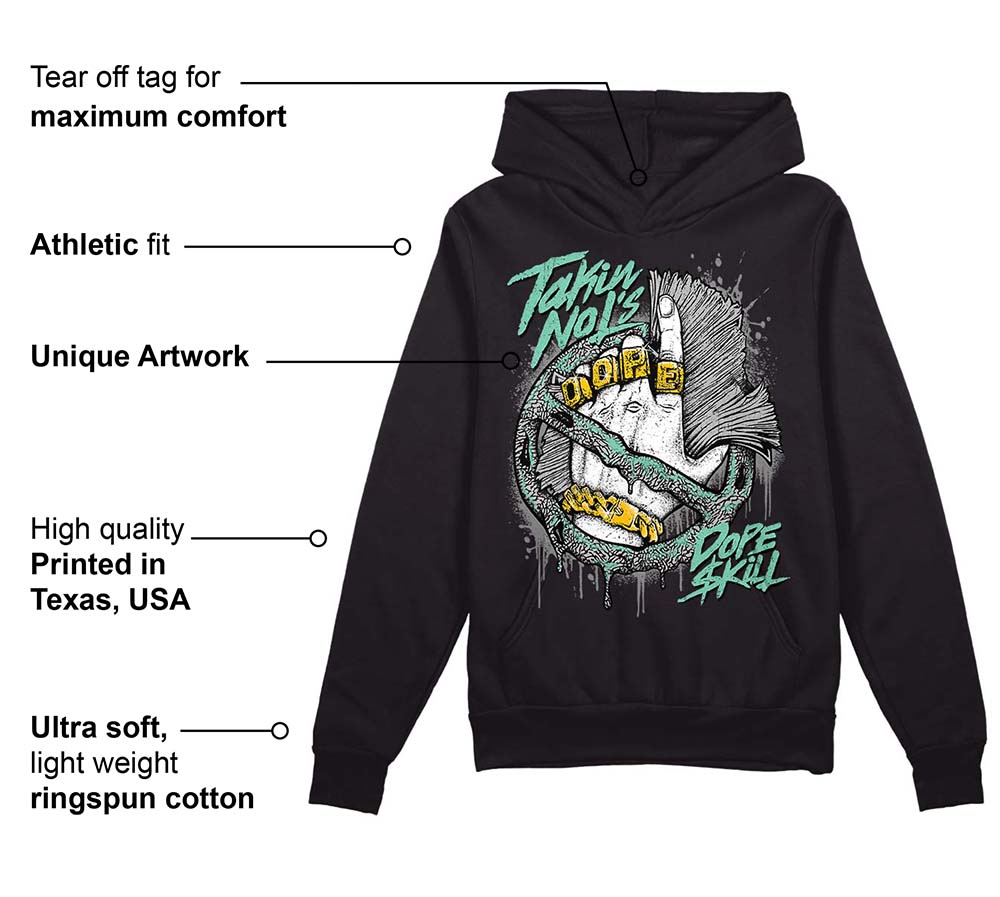 Green Glow 3s superstreetwear Hoodie Sweatshirt Takin No L's Graphic