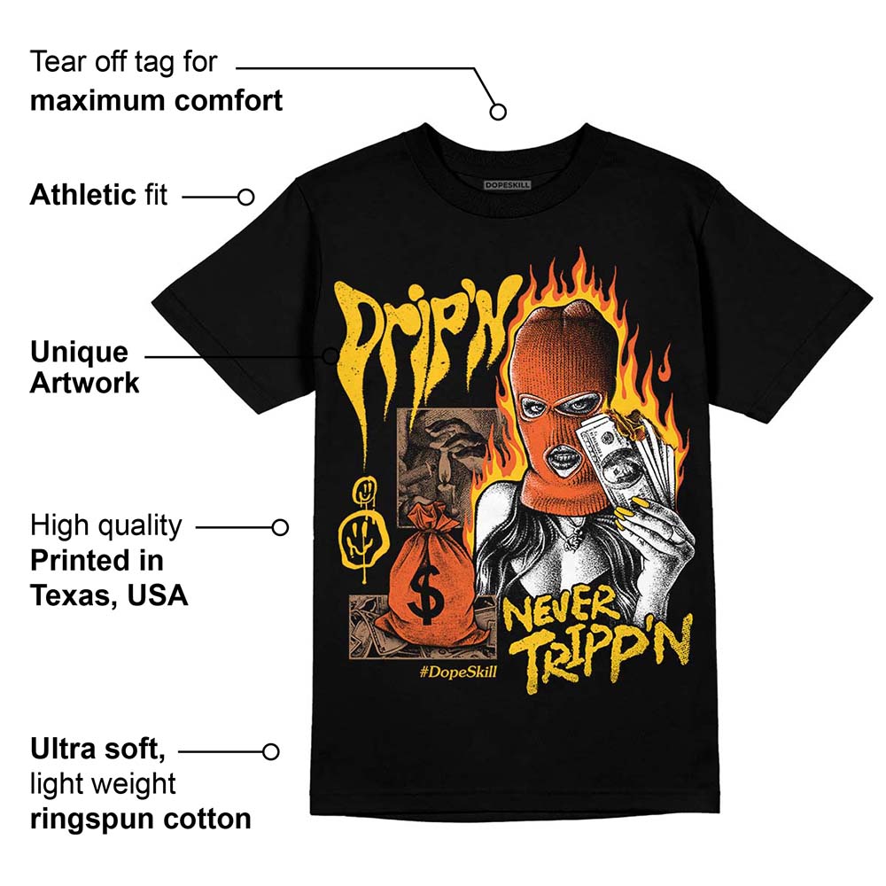 Yellow Collection superstreetwear T-Shirt Drip'n Never Tripp'n Graphic