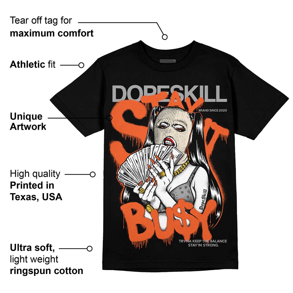 Georgia Peach 3s superstreetwear T-Shirt Stay It Busy Graphic
