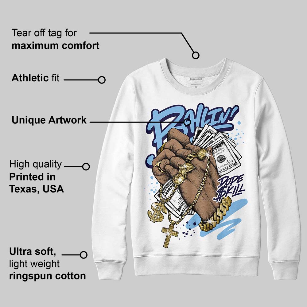University Blue Collection superstreetwear Sweatshirt Always Ballin' Graphic