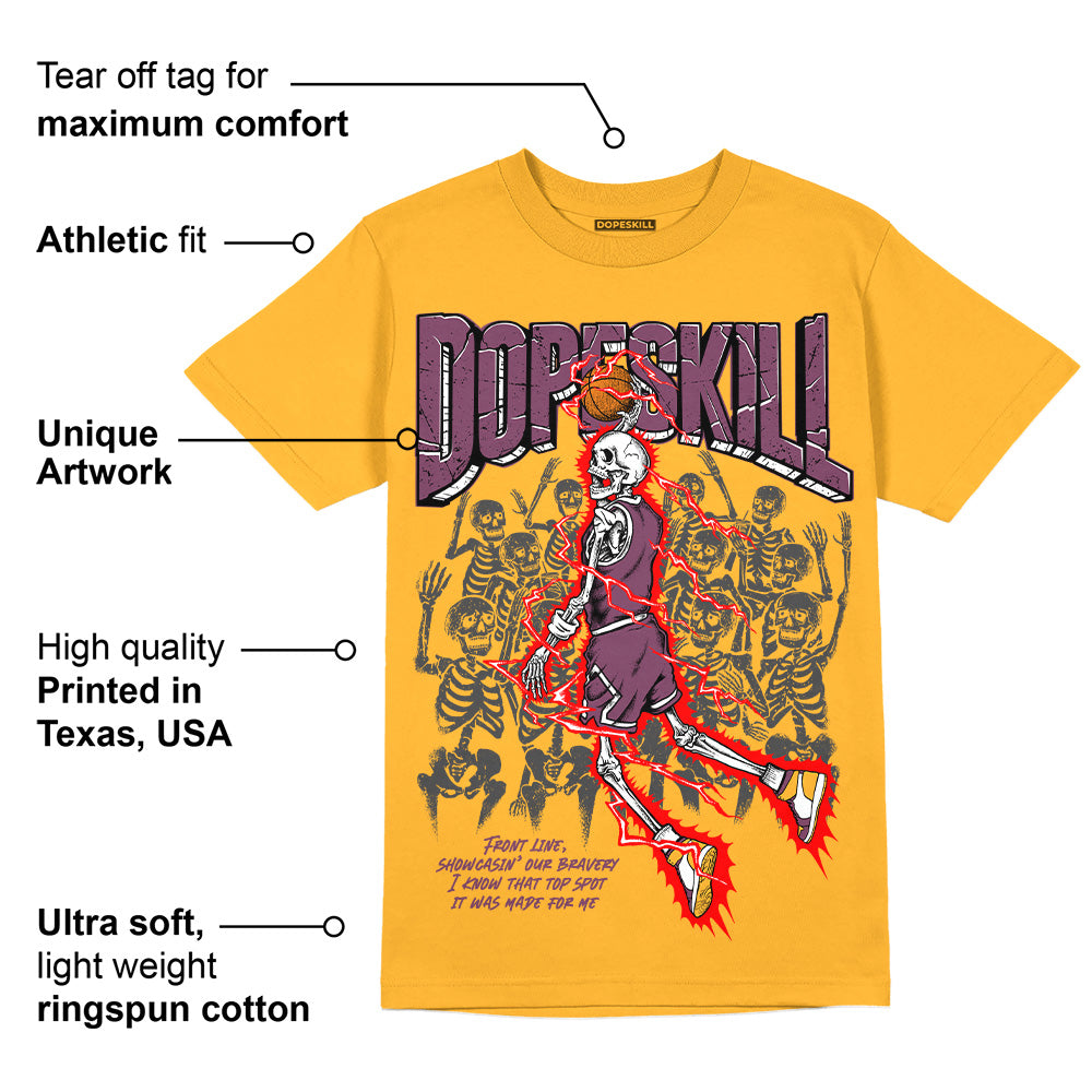 Brotherhood 1s OG superstreetwear University Gold T-shirt Thunder Dunk Graphic