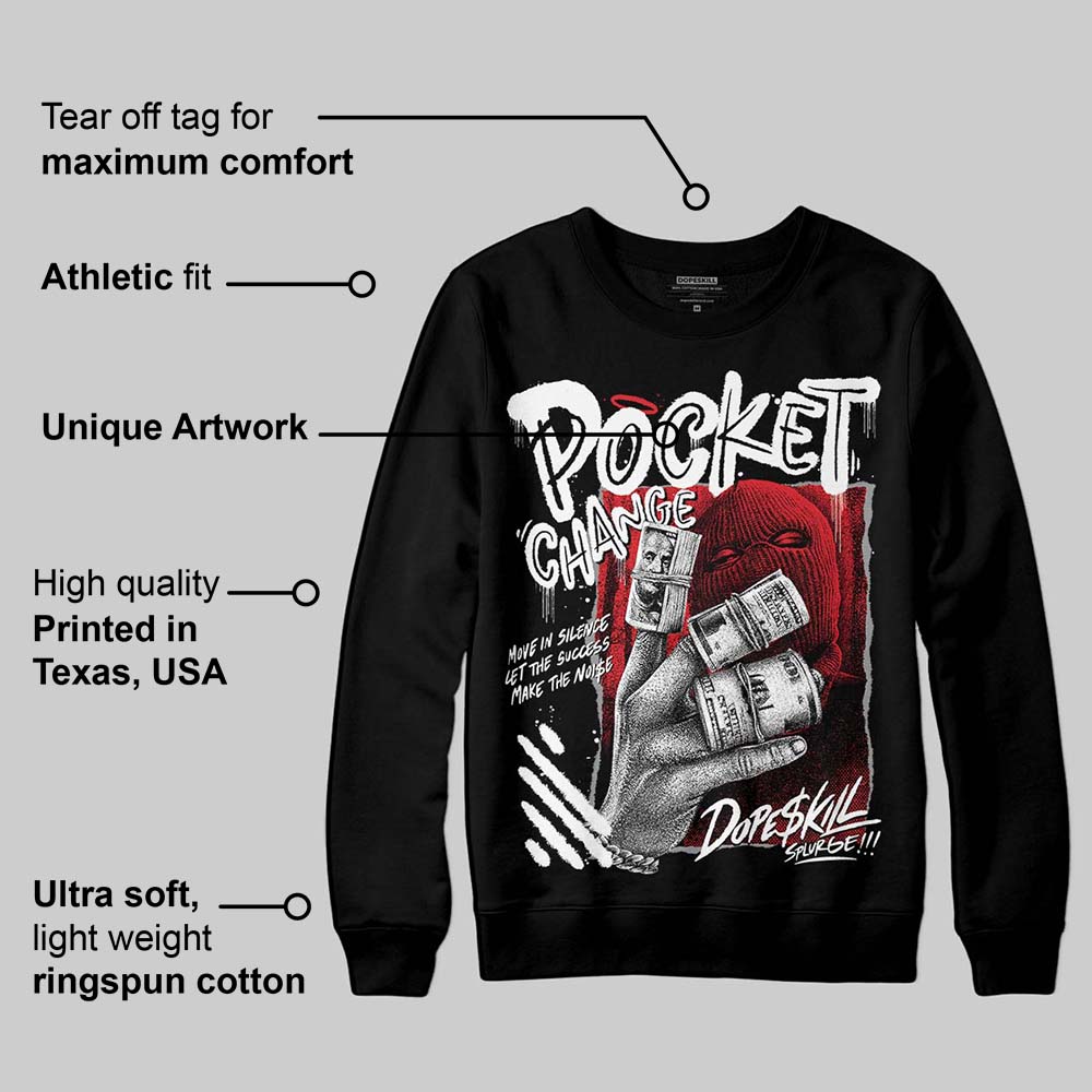 Black and White Collection superstreetwear Sweatshirt Pocket Change Graphic