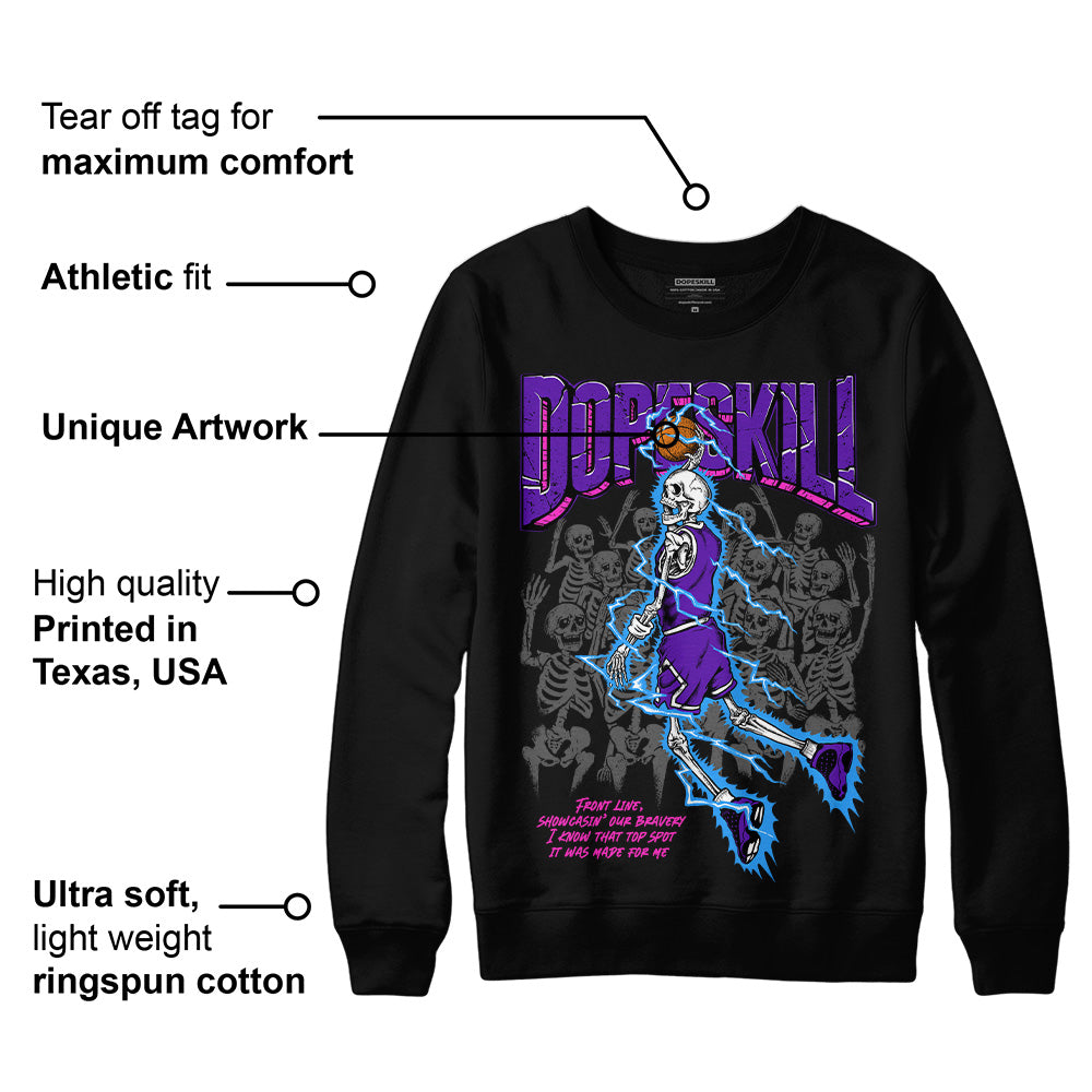 Court Purple 13s superstreetwear Sweatshirt Thunder Dunk Graphic