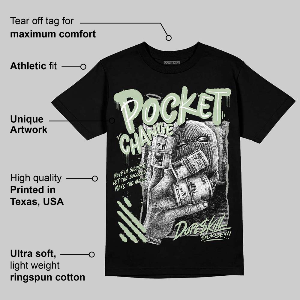 Seafoam 4s 2025 superstreetwear T-Shirt Pocket Change Graphic