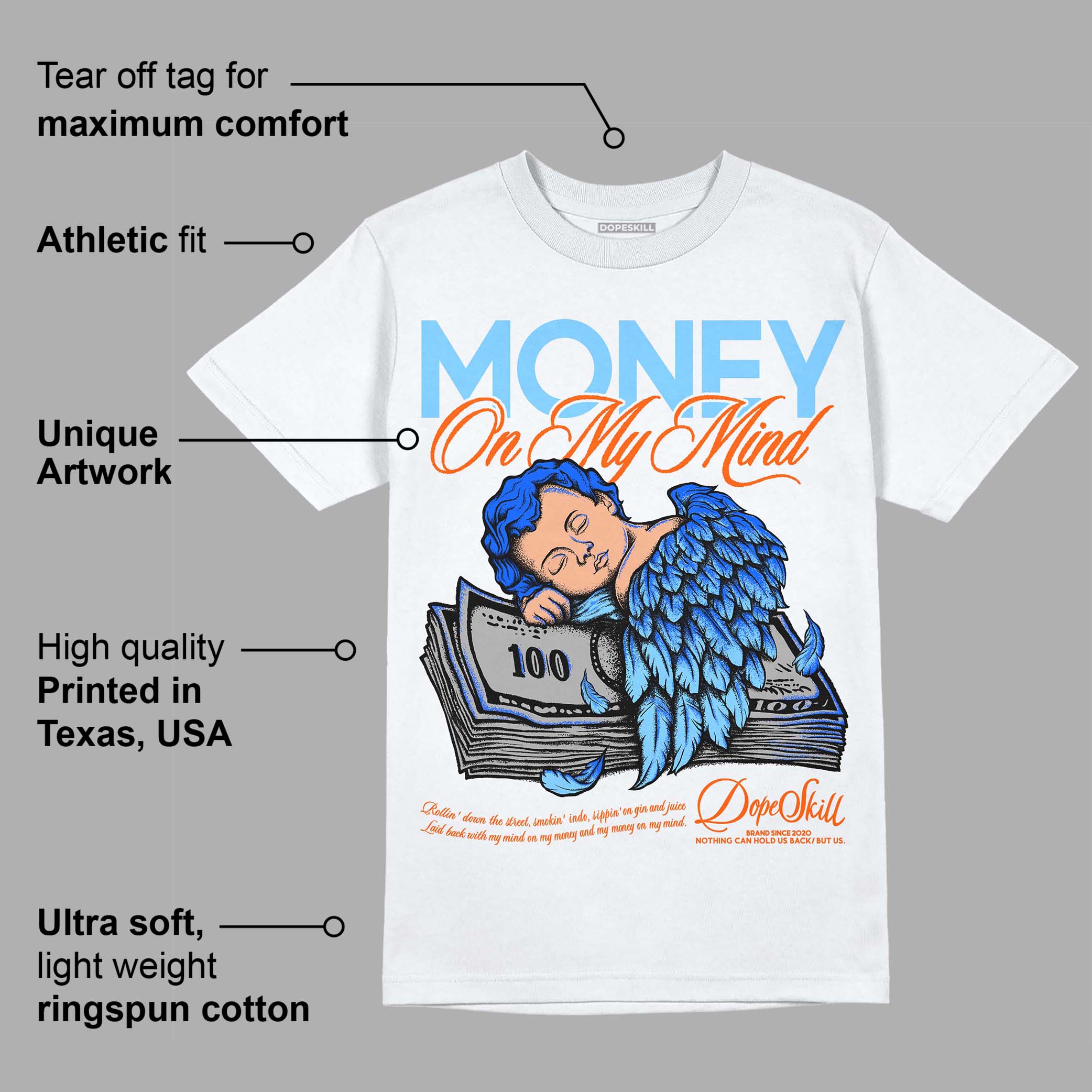 Dunk Low Futura University Blue superstreetwear T-Shirt MOMM Graphic