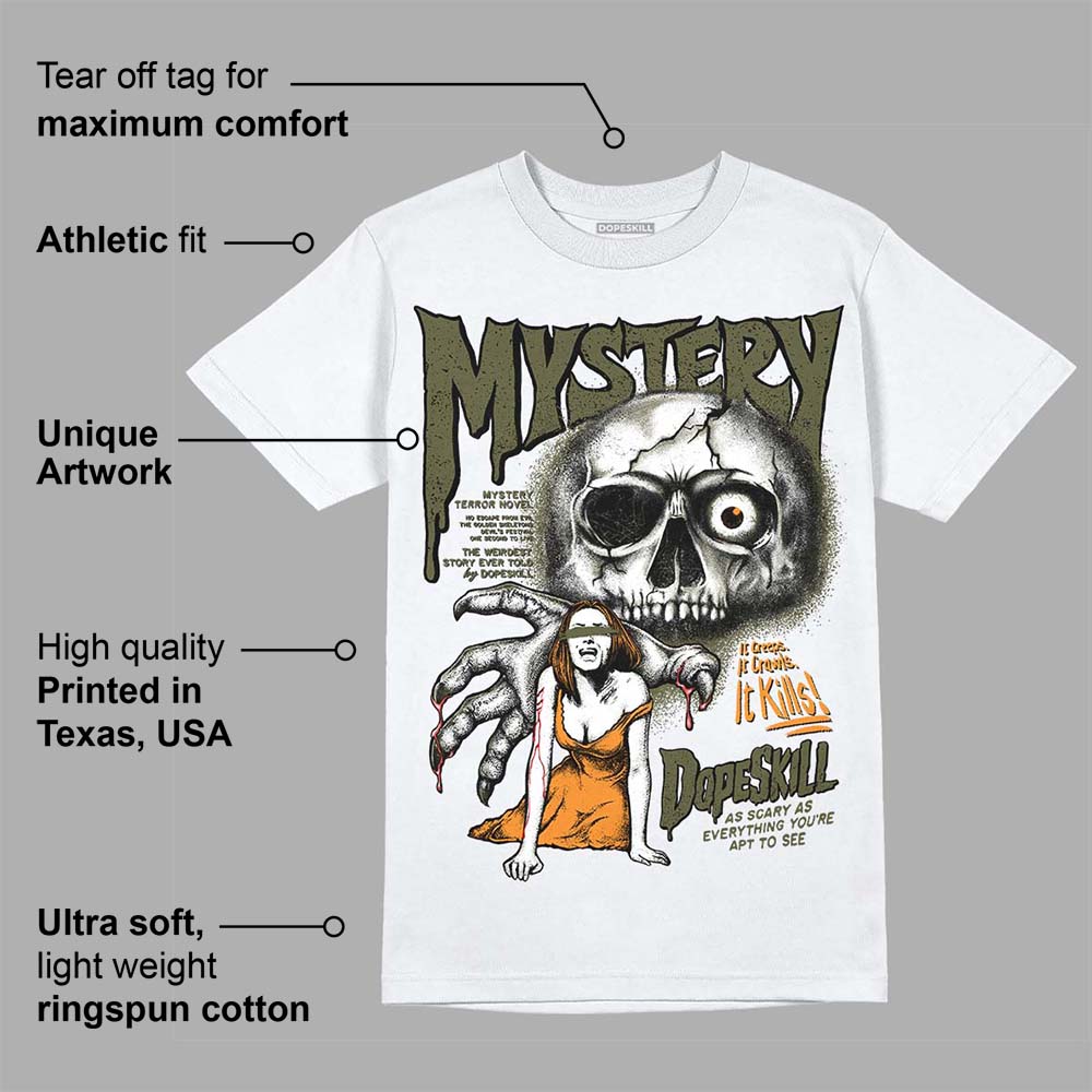 Olive 5s superstreetwear T-Shirt Mystery Ghostly Grasp Graphic