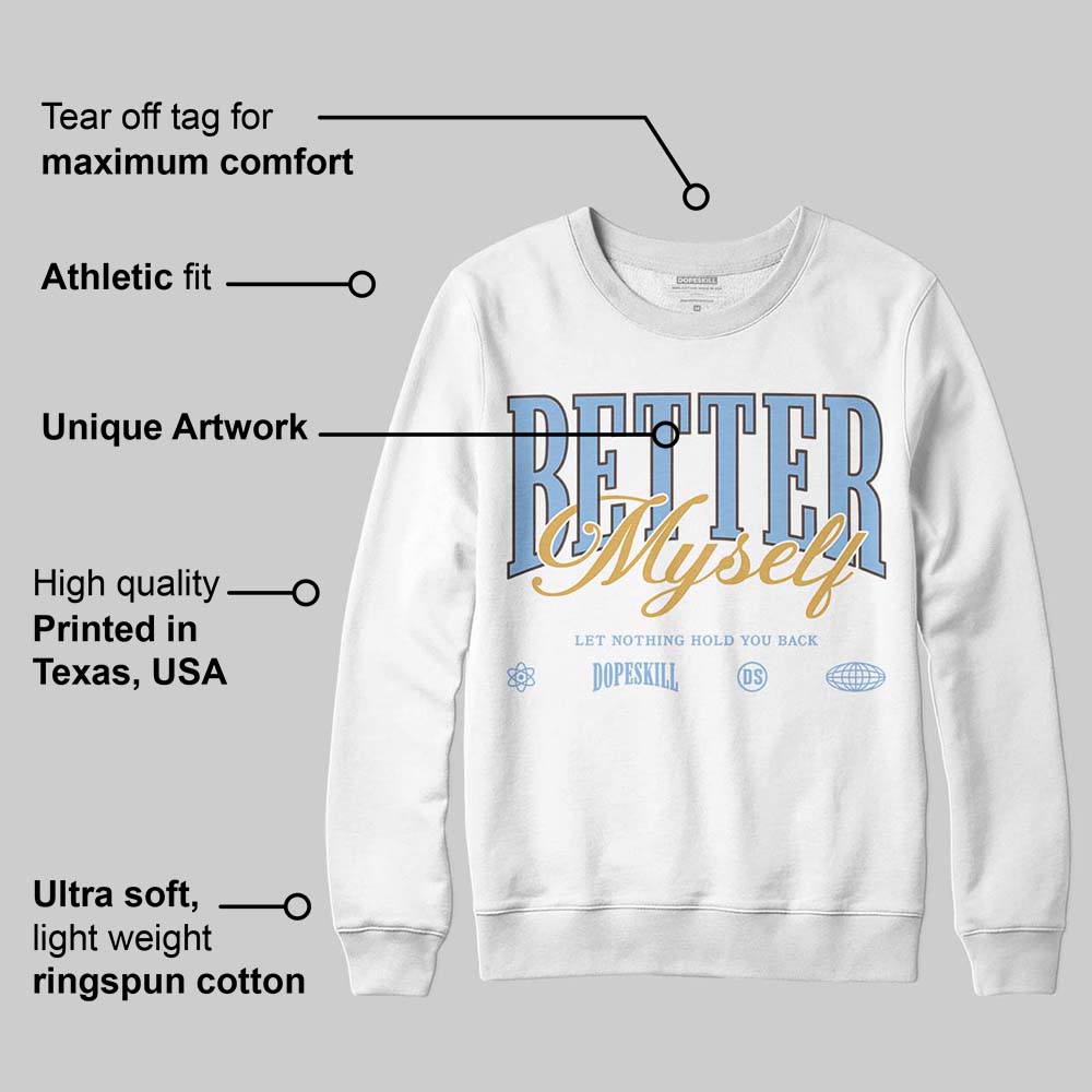 Handball Spezial Light Blue superstreetwear Sweatshirt Better Myself Graphic